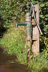 Image showing Old water fountain