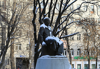 Image showing Monument to Abai Kunanbayev