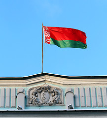 Image showing flag of Belarus