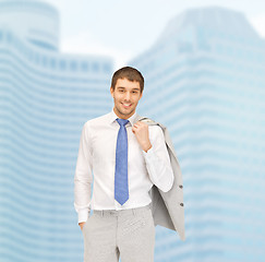 Image showing handsome businessman in suit