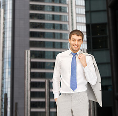 Image showing handsome businessman in suit