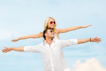 Image showing couple at seaside