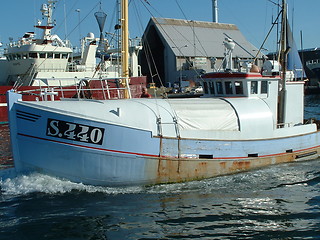 Image showing OId fishing boat