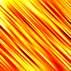 Image showing Abstract background of yellow-red diagonal lines