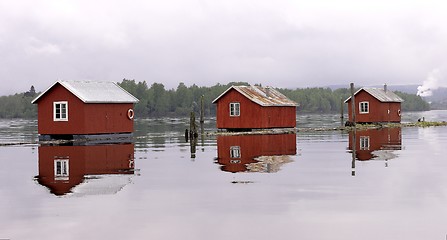 Image showing House on the river