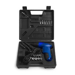 Image showing electric drill in a box