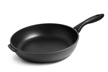 Image showing pan black frying isolated on white background