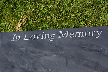 Image showing in memory of