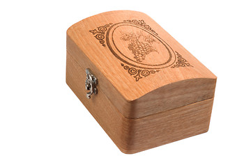 Image showing wooden box insulated