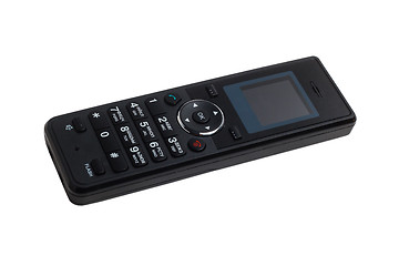 Image showing radio technology telephone phone wireless call receiver business