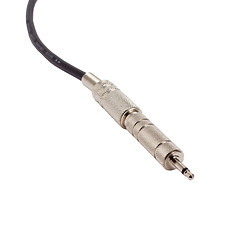 Image showing jack macro audio cable isolated on white