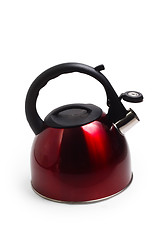 Image showing kettle isolated utensils appliance kitchen asian hot design teap