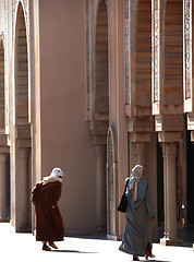 Image showing Arabs in the mosque