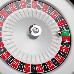 Image showing American Roulette table game sealed