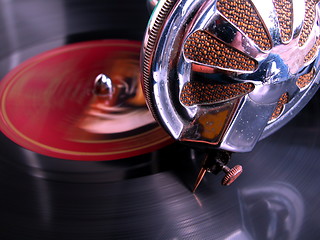 Image showing gramophone macro