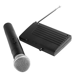 Image showing radio wireless receiver microphone station with antenna isolated