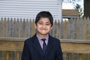 Image showing Cute kid Formally Dressed