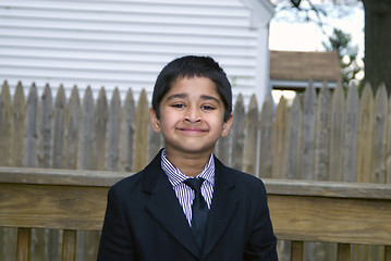 Image showing Cute kid Formally Dressed