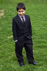 Image showing Cute kid Formally Dressed