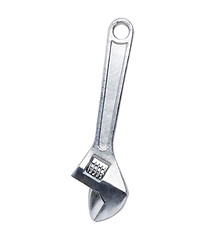 Image showing wrench industry monkey key tool isolated clipping path