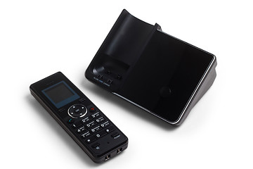 Image showing radio technology telephone phone call wireless receiver business