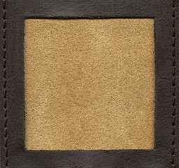 Image showing fashion leather frame