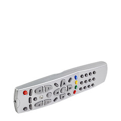 Image showing TV remote control isolated on white background