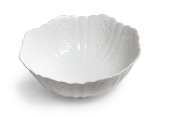 Image showing plate for food white isolated