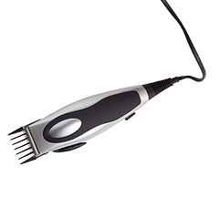 Image showing black hair clipper isolated