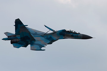 Image showing Russian fighter SU 27