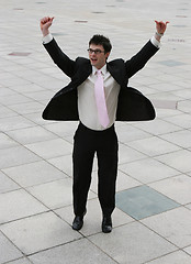 Image showing Happy businessman