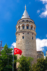 Image showing Galata tower