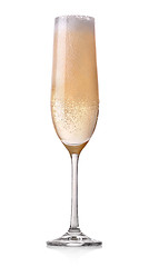 Image showing Celebratory glass of champagne