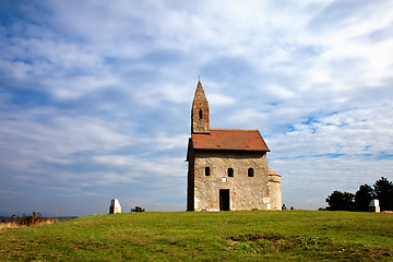 Image showing Church on the hill