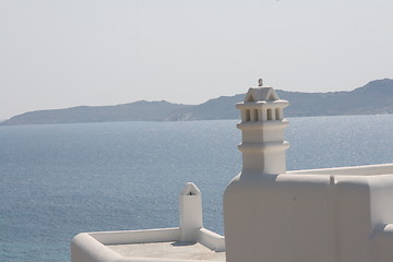 Image showing myconos sea view