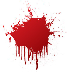 Image showing blood splat