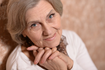 Image showing Senior woman portrait