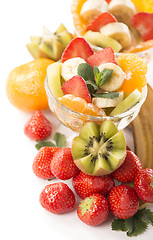 Image showing  fruits salad