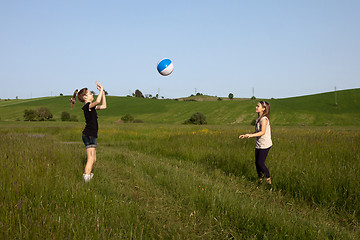 Image showing The story of the torn ball