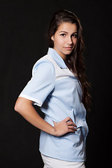 Image showing Young female doctor