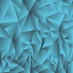 Image showing  blue crystal background