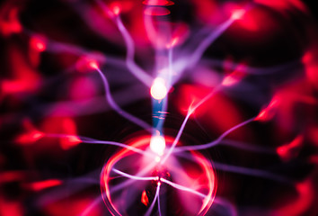 Image showing Abstract Plasma gas traces 