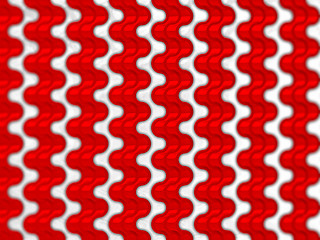 Image showing Red Wavy Scales pattern or texture
