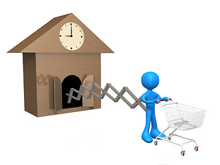 Image showing Time For Shopping