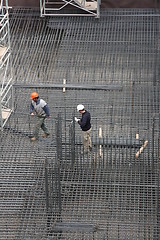 Image showing workers in construction