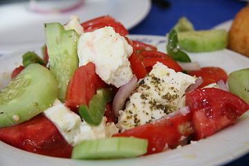 Image showing greek salad