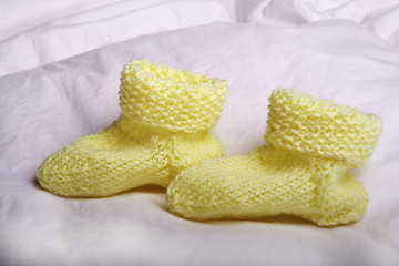 Image showing Baby-Socks - yellow