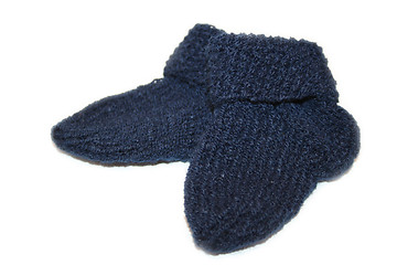 Image showing Blue Baby-Socks