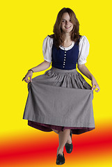 Image showing Frau im Dirndl | woman in dirndl