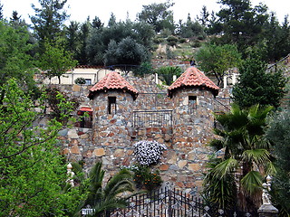 Image showing The entrance. Fikardou. Cyprus